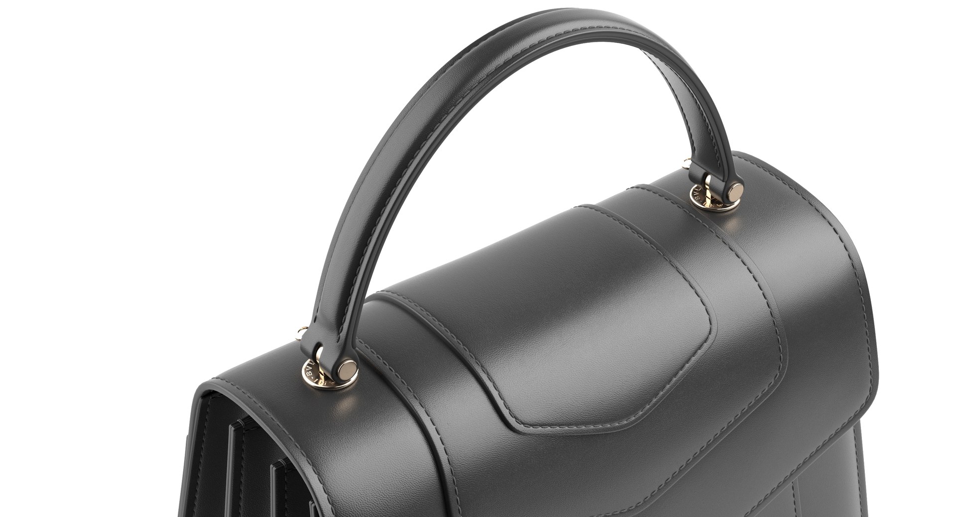 3D Bvlgari Serpenti Forever Black Bag - TurboSquid 1923927