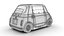 Fiat Topolino Corallo 2025 3D-Modell