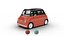 Fiat Topolino Corallo 2025 3D-Modell
