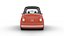 Fiat Topolino Corallo 2025 3D-Modell