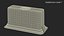 Cake Slice Package Rectangular Black