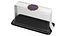 Cake Slice Package Rectangular Black