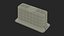 Cake Slice Package Rectangular Black