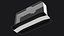 Cake Slice Package Rectangular Black