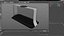Cake Slice Package Rectangular Black
