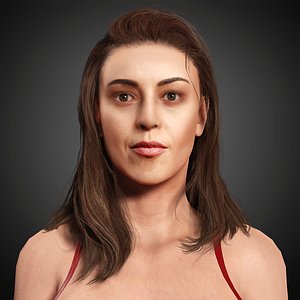 3D Aubrey Plaza Character