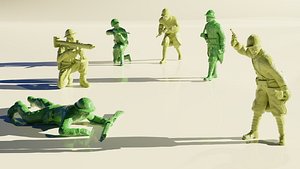 Army Man Toys 3D model