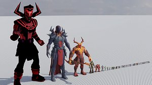 Marvel Character Power vs Size Comparison almost all charators and HQ textures