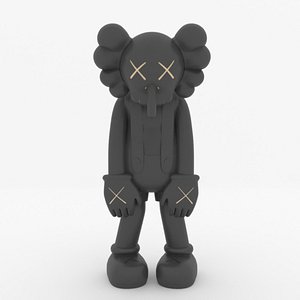 3D Kaws Companion 3dPrint 3D print model CORONA VRAY model
