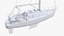Hunter 320 yacht highpole