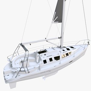 3D Hunter 320 yacht highpole