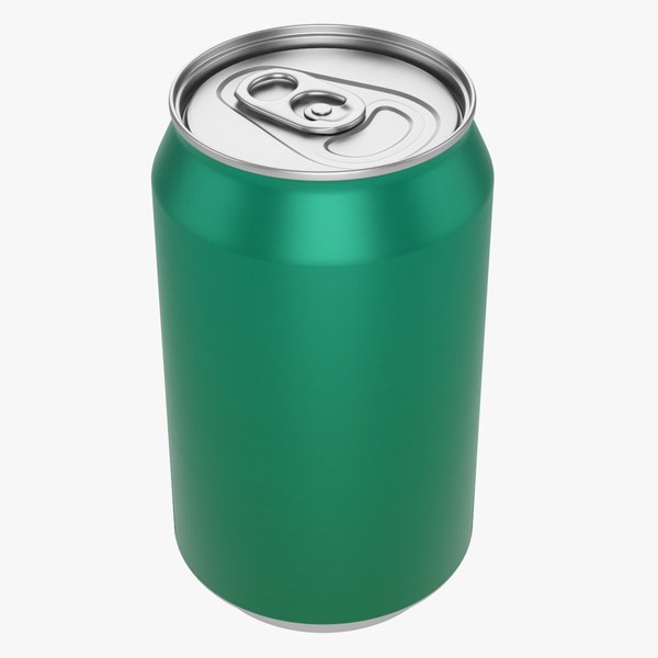 Standard beverage can 330 ml 11-15 oz 3D