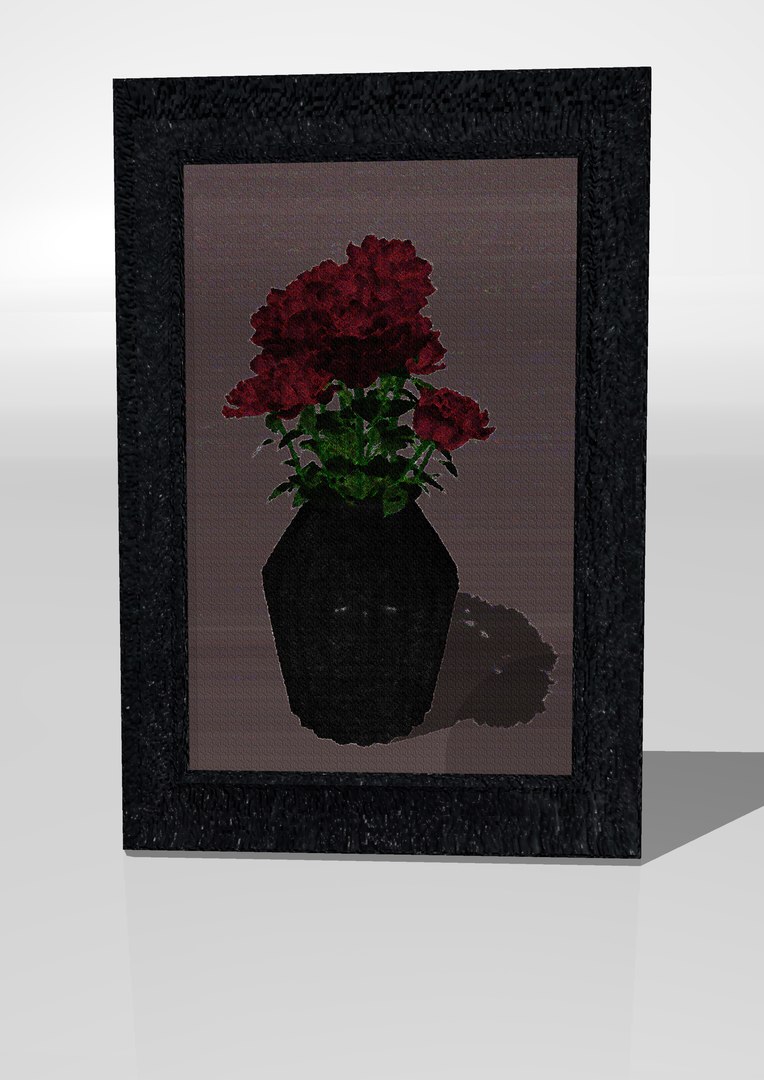 3D paintings art frame - TurboSquid 1540081