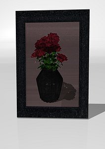 3D paintings art frame