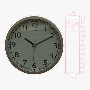 3D Clock model