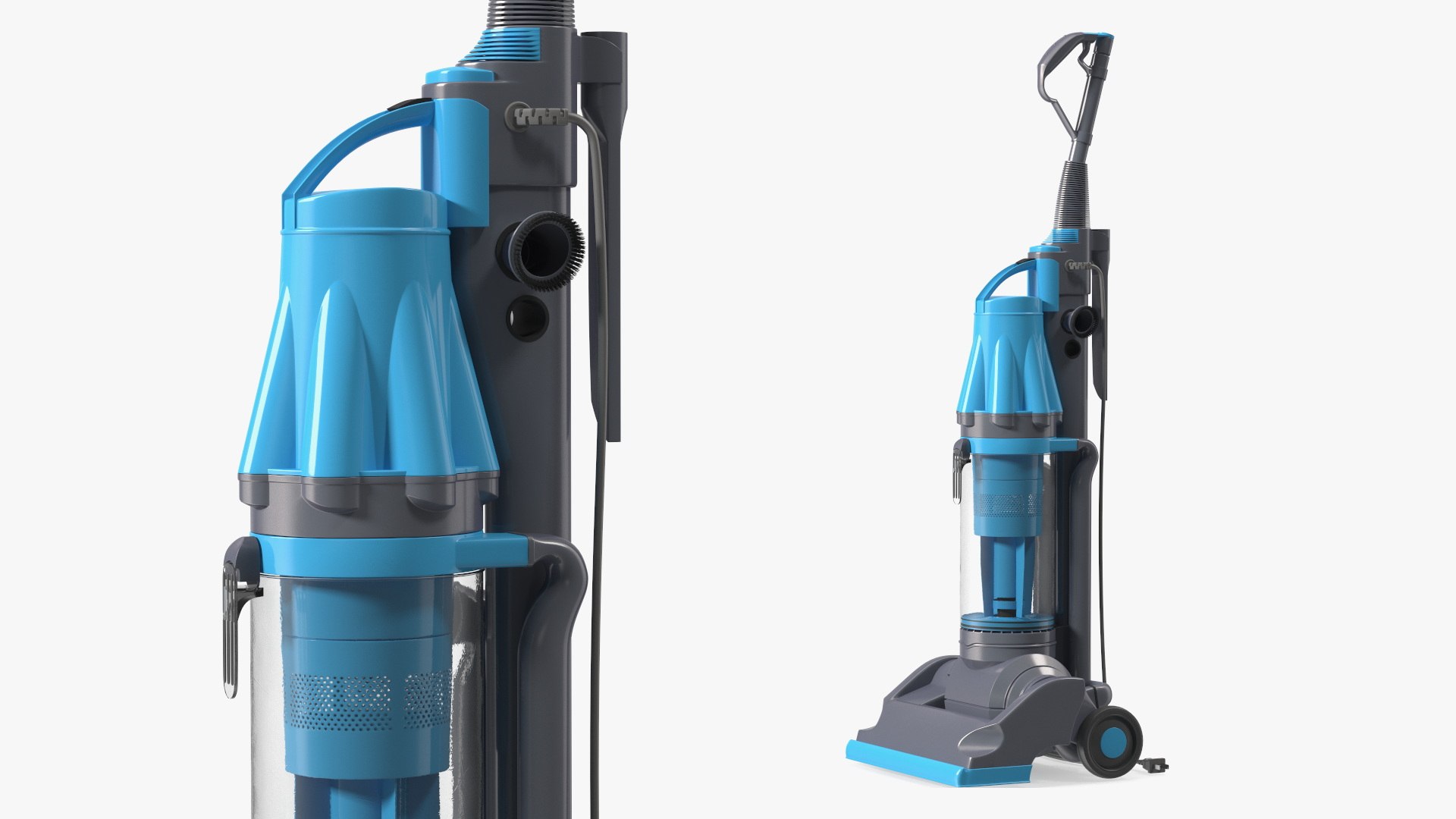 Swivel Upright Vacuum 3D model preview