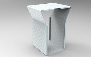 Une Bath Stool 3D model