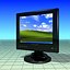 TFT-Monitor Schwarz