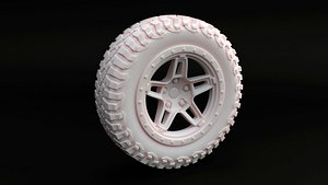 3D Ricochet Mudd Weel model