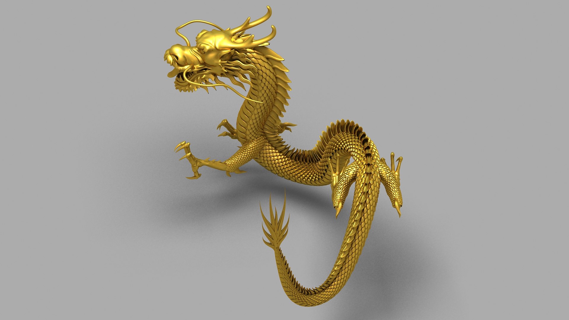 3D Dragon Chinese - TurboSquid 1507075