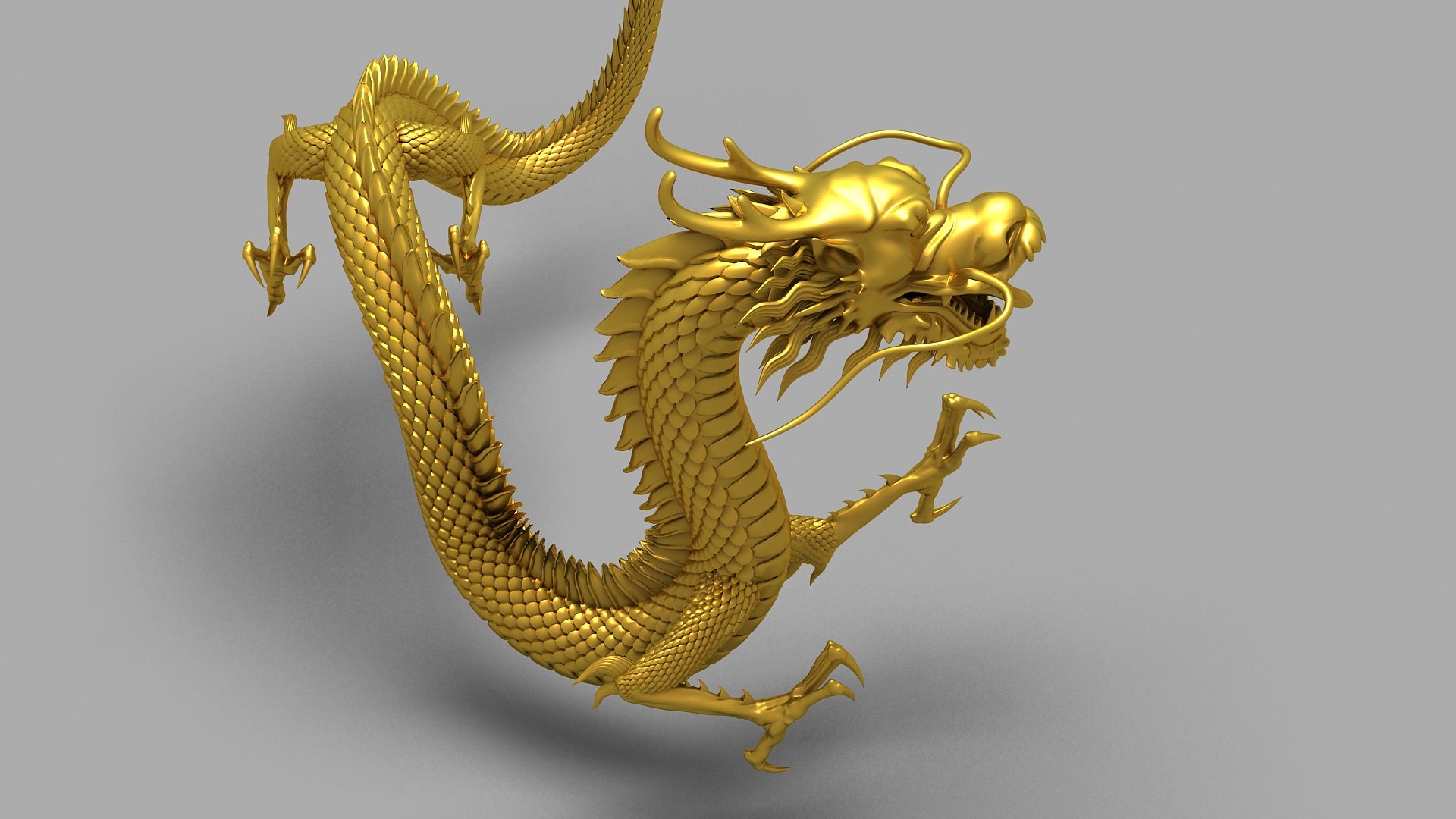 3D Dragon Chinese - TurboSquid 1507075