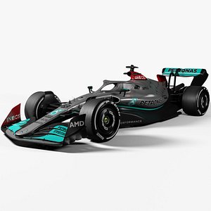 F1 2022 Mercedes Livery