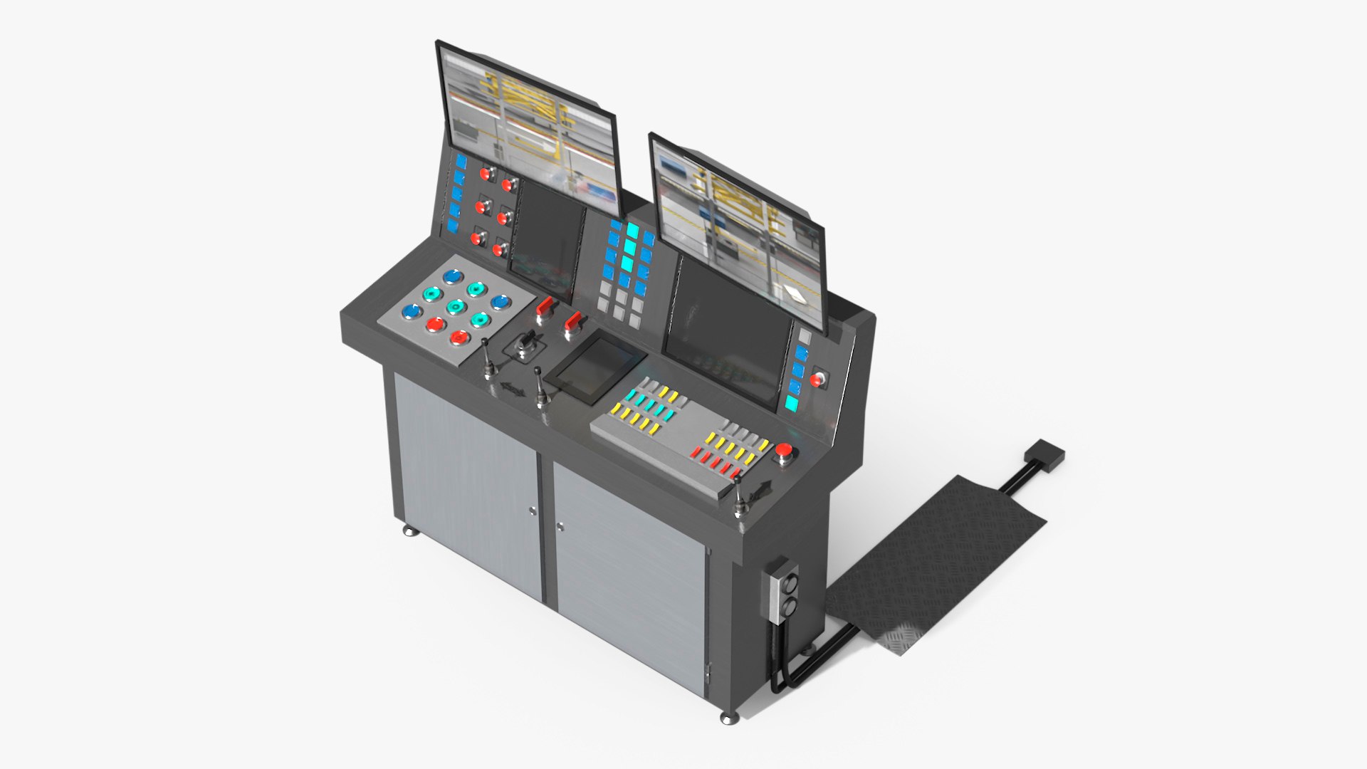 3D Main Control Panel - TurboSquid 2318960