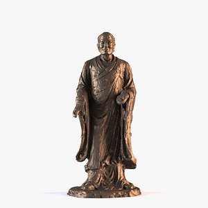Buddhist statues 027 3D model
