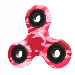 3D model fidget spinner
