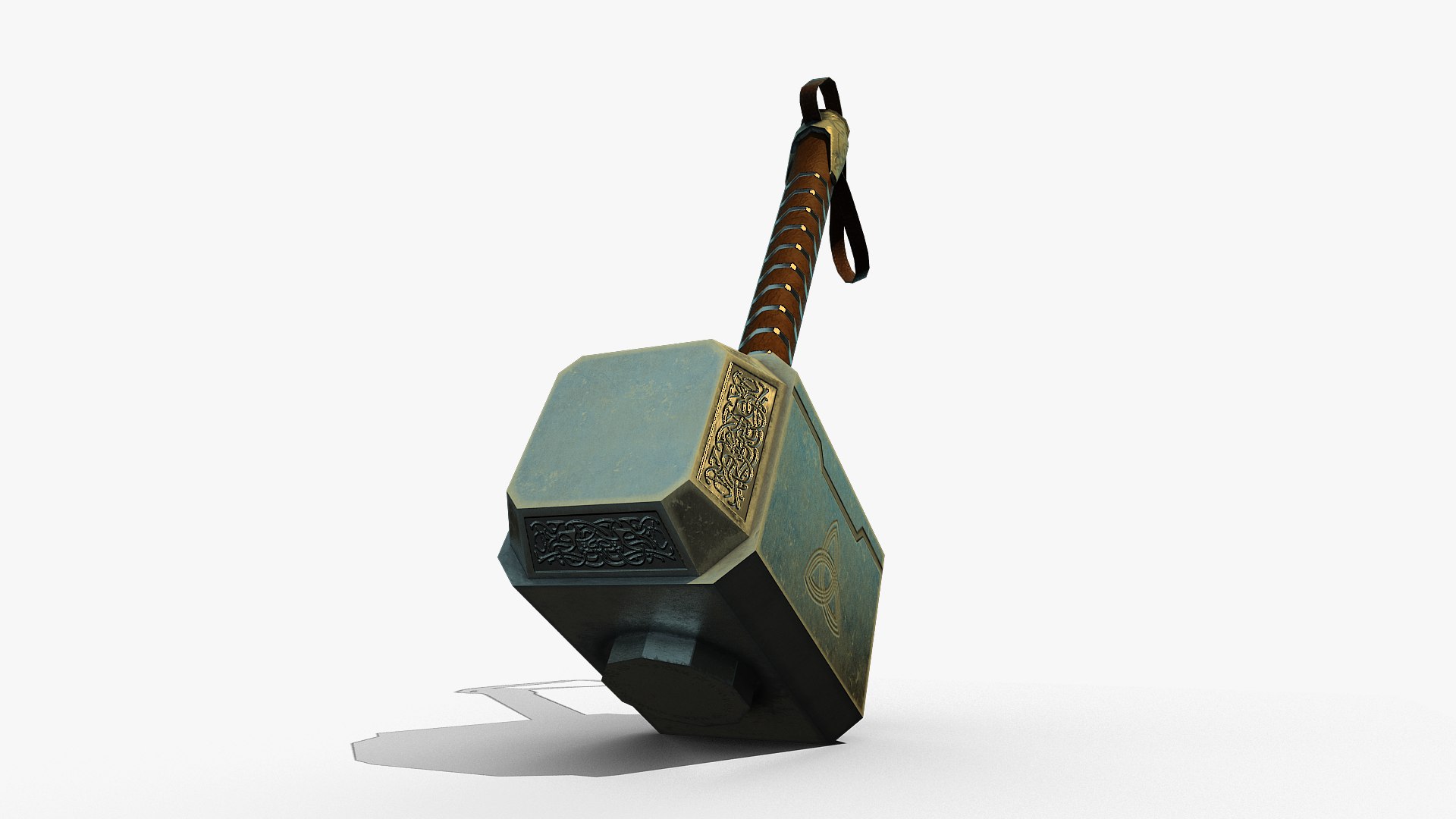Thor Hammer Mjolnir 3D Model - TurboSquid 1288357
