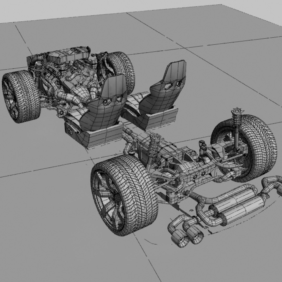 3d Model Of Gtr R35