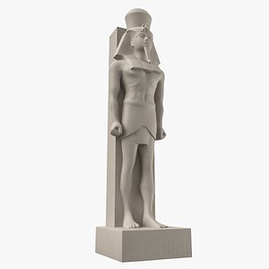 Ramses Statue 3D Model