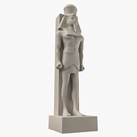 Ramses Statue 3D Model