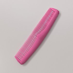 hair comb 3D