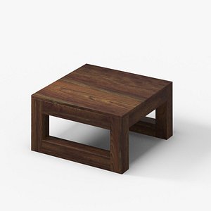 3D Japanese floor table