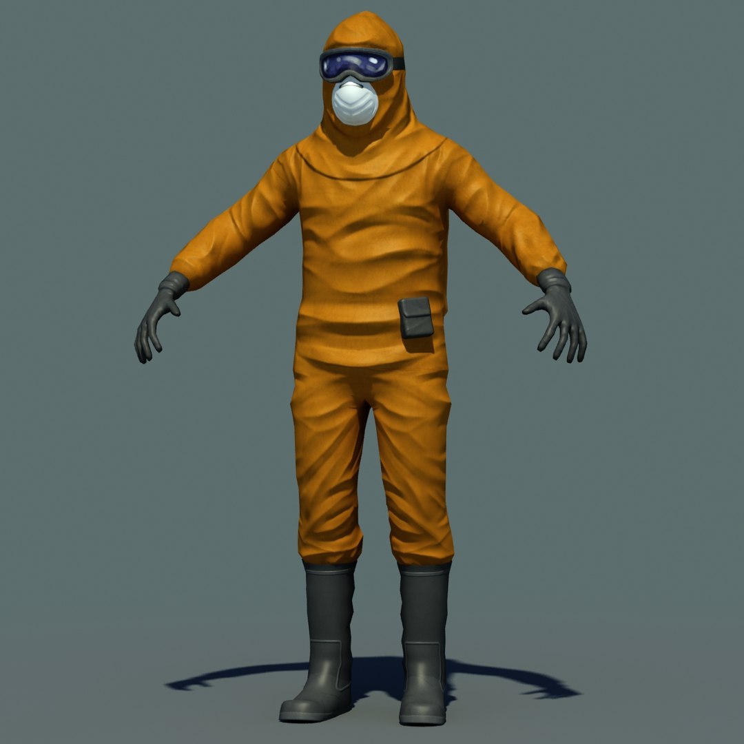 Contamination Suit 3d Model