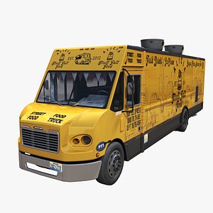 Street foodtruck Freightliner MT55