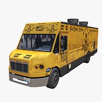 Street foodtruck Freightliner MT55