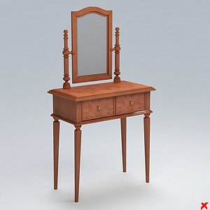 dressing table 3d model
