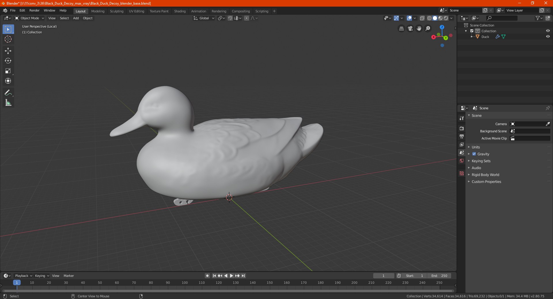 Black Duck Decoy 3D https://p.turbosquid.com/ts-thumb/eN/lfoPVt/xs/blackduckdecoymb3dmodel025/jpg/1648028171/1920x1080/fit_q87/164b6e9e3d2bc448cf56a04ac2f4a9d8139fd744/blackduckdecoymb3dmodel025.jpg