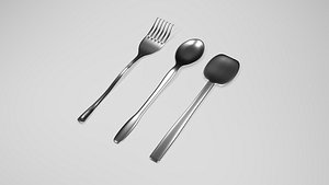 Spoon Set model