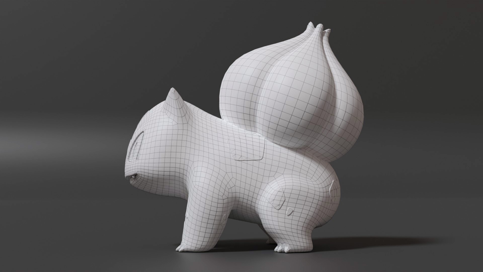 Bulbasaur V1 Model - TurboSquid 1990913