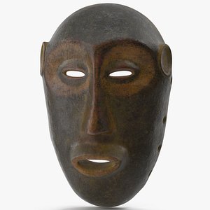 African Congo Mask 3