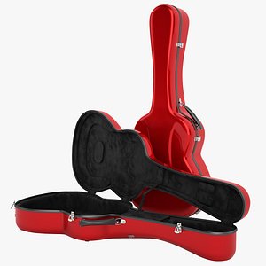 visesnut guitar case 3d max