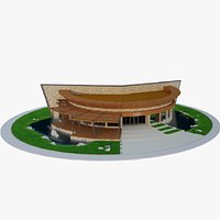 Cafe Exterior Model