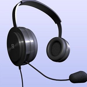3d model headset