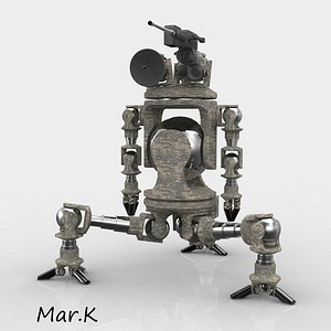 war robot scout 3d 3ds