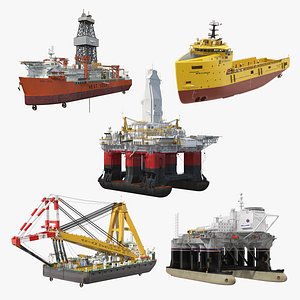 Industrial Site Collection 3 3D