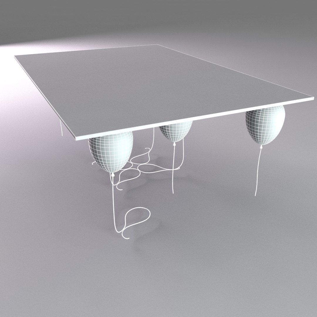 3ds max coffee table