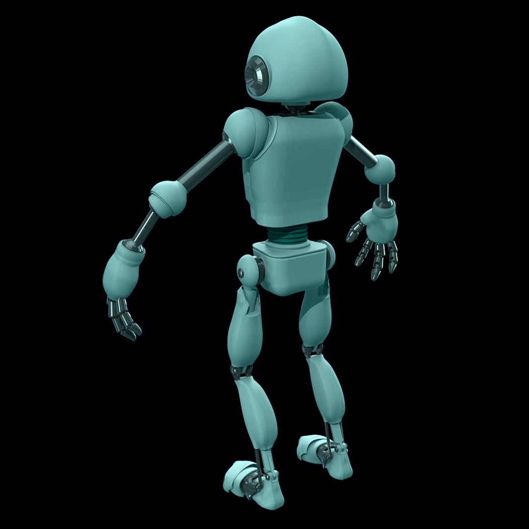 3d Android Droid Model